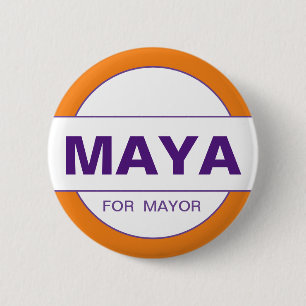 Maya Wiley für NYC Mayor 2021 Button