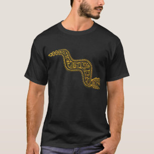 Mayac$schlange-gold T-Shirt