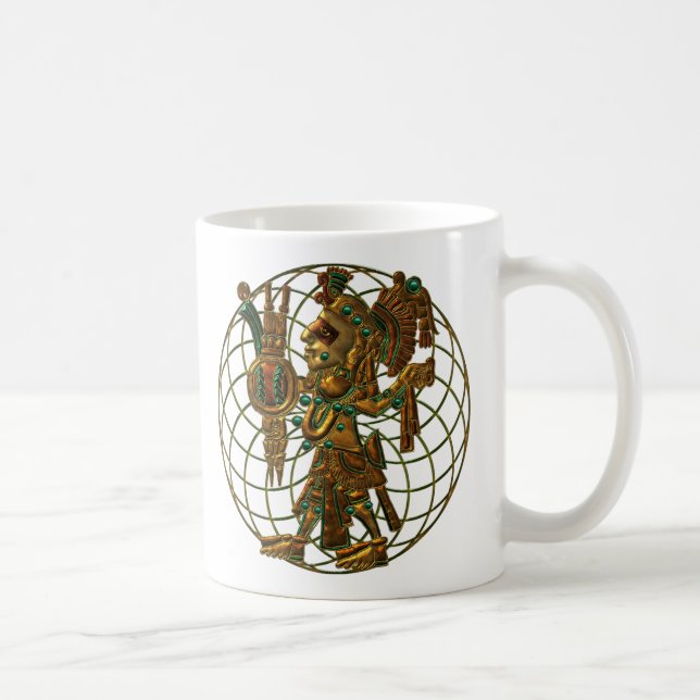 Mayagottheit 2 kaffeetasse (Rechts)