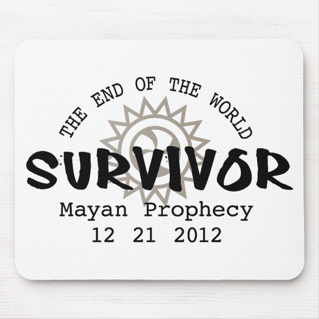 Mayakalender-Ende der Welt 2012 Mousepad (Vorne)