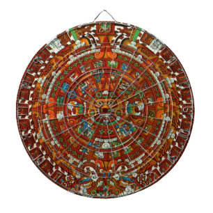 Mayan Calendar Dart Board Dartscheibe
