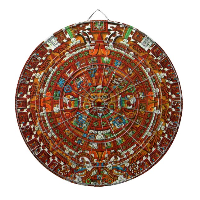 Mayan Calendar Dart Board Dartscheibe (vorne)