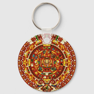 Mayan Calendar Schlüsselanhänger