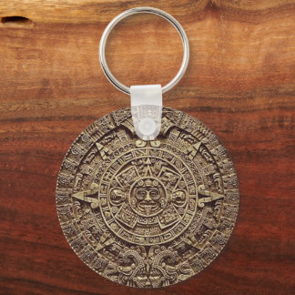 Mayan Calendar Schlüsselring Schlüsselanhänger