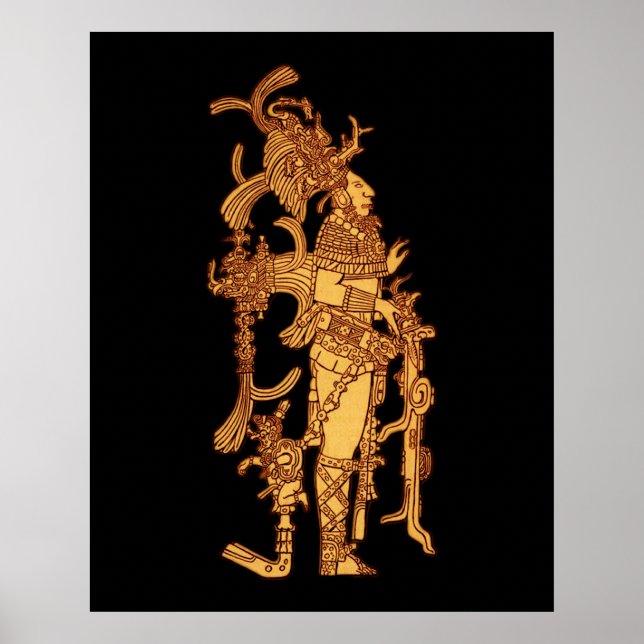 Mayan Ceremonial Dress Poster (Vorne)