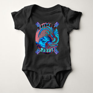 Mayan Elf: Defiance & Baby Name Baby Bodysuit Strampler