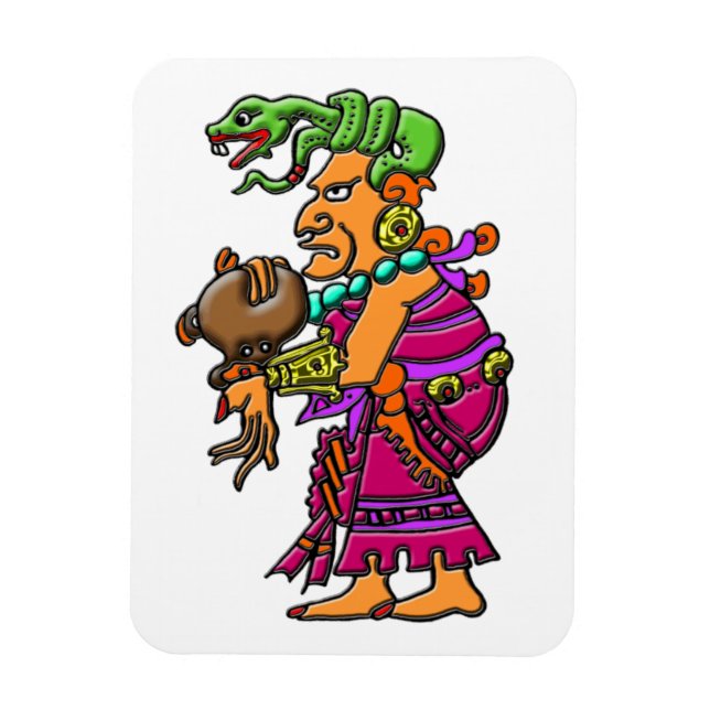 Mayan Goddess Ix Chel Magnet (Vertikal)