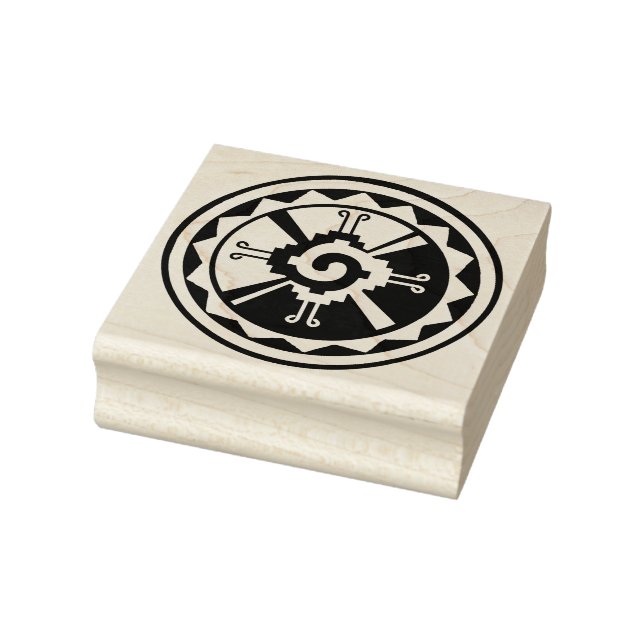 Mayan Hunab Ku Graphic Design Gummi Briefmarke Gummistempel (Stempel)