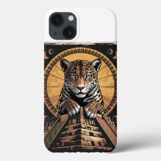 Mayan Jaguar Guardian | Aztec Mythology Art Case-Mate iPhone Hülle