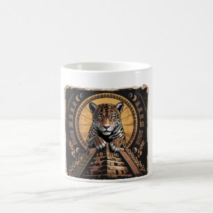 Mayan Jaguar Guardian Mug Mythologie aztèque