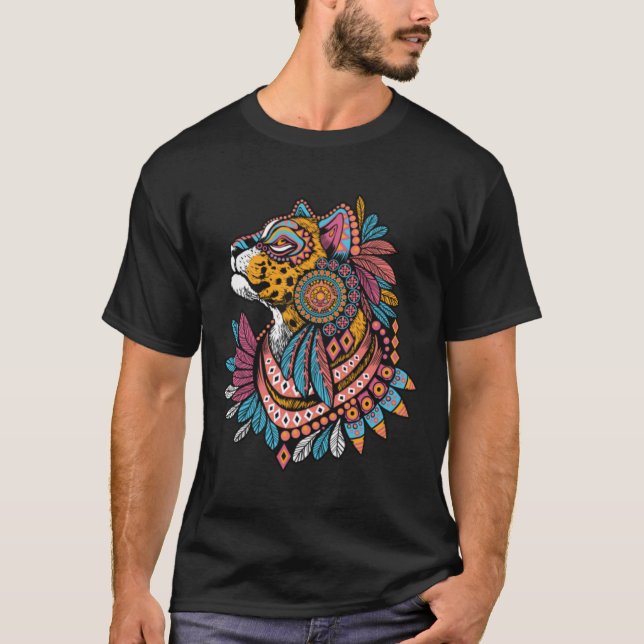 mayan jaguar T-Shirt (Vorderseite)