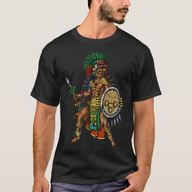 Mayan-Krieger T-Shirt (Vorderseite)