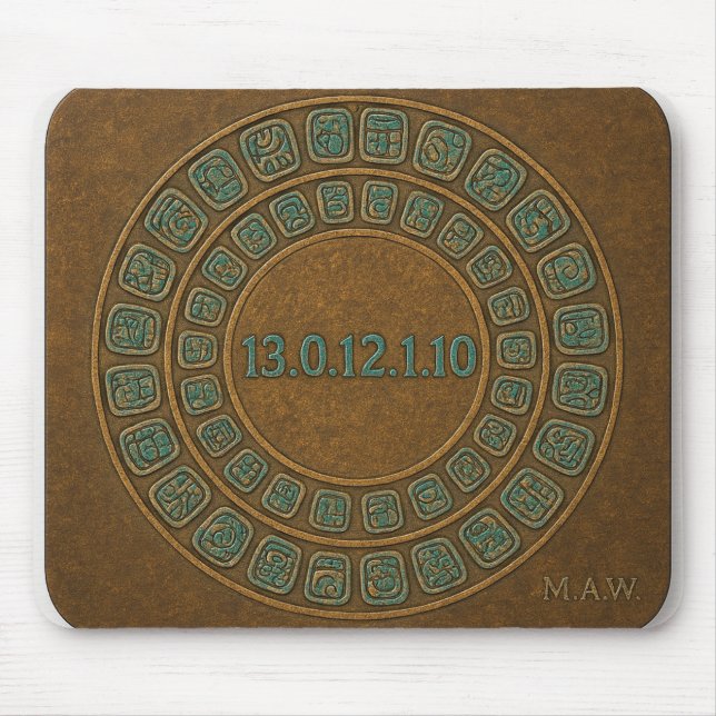 🖱️ Mayan Long Count Mauspad (Vorne)
