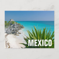 Mayan ruins am Strand von Tulum