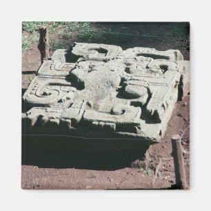 Mayan Ruins Copan Honduras Foto entworfen Magnet