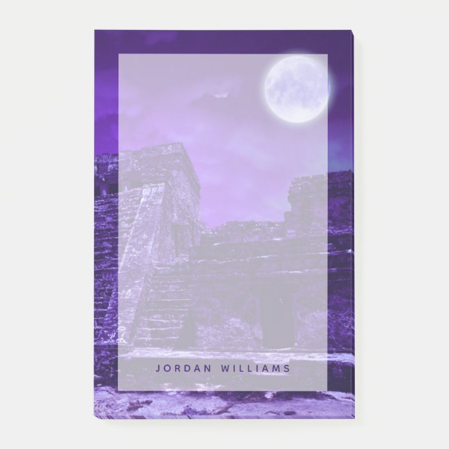 Mayan Ruins | Tulum Mexiko Post-it Klebezettel (Vorderseite)