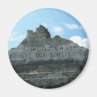 Mayan Ruins - xunantunich belize Magnet