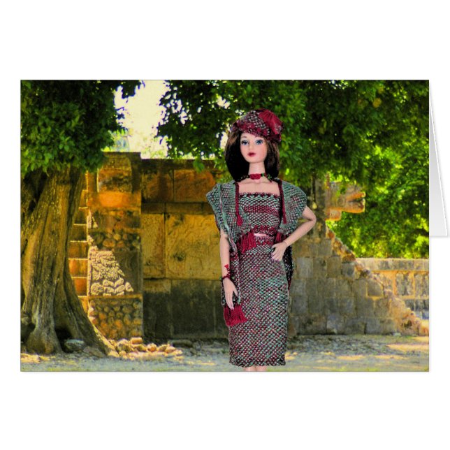 MAYAN SCENE FOTO MONTAGE (Vorderseite (Horizontal))