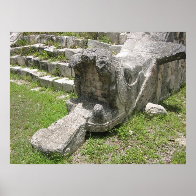 Mayan Snake Poster (Vorne)