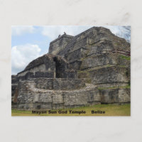 Mayan Sun God Temple, Belize