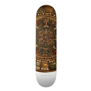 Mayan und Aztec Kalender von Grassrootsdesigns4u! Skateboard