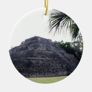 Mayanische Erinnerungen Keramik Ornament