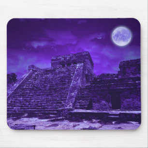 Mayanische Ruinen Tulum Mexiko Mousepad
