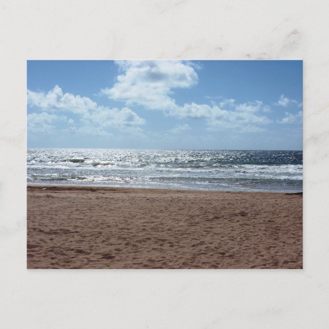 Mayaro Beach Tôt le matin, Carte postale Trinidad (Devant)