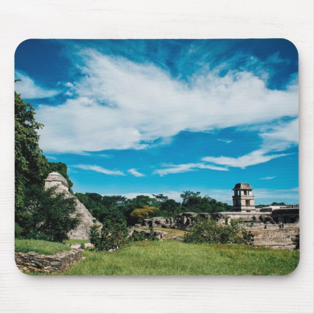 Mayaruinen von Palenque Mousepad (Vorne)