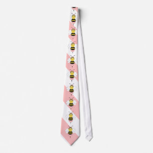 MayBee Bumble Bee Neck Tie Krawatte