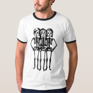 Mayday: schwarz-weiß T-Shirt