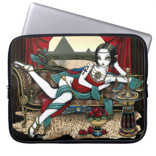 Mayet ägyptische Göttin-Fantasie-Laptop-Hülse 1 Laptopschutzhülle