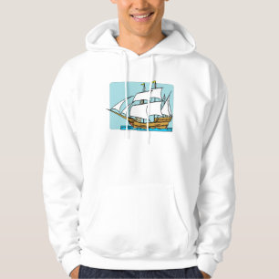 Mayflower fährt nach Plymouth Hoodie