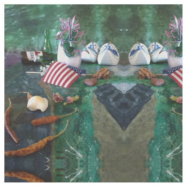 MAYFLOWER-Geschichte Stoff (Nahaufnahme)