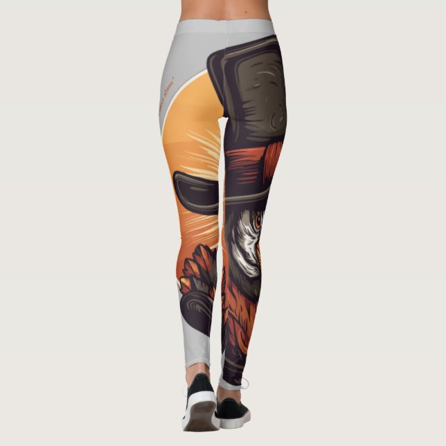 Mayflower Gobbler Leggings (Rückseite)