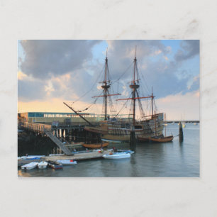 Mayflower II Plymouth Postkarte