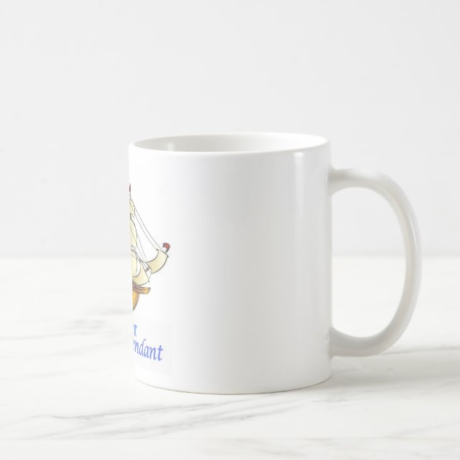 Mayflower Nachkomme-Segelschiff Kaffeetasse (Rechts)