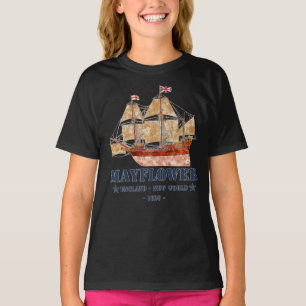 Mayflower Tall Ship - England in die Neue Welt 162 T-Shirt