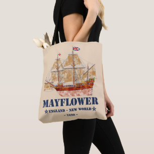 Mayflower Tall Ship - England in die Neue Welt 162 Tasche