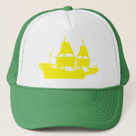 Mayflower Yellow Truckers Hat (Farbe auswählen) Truckerkappe