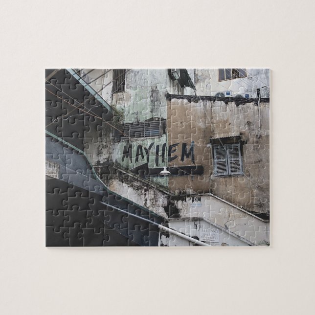 Mayhem Graffiti Street Art Colorado (Horizontal)