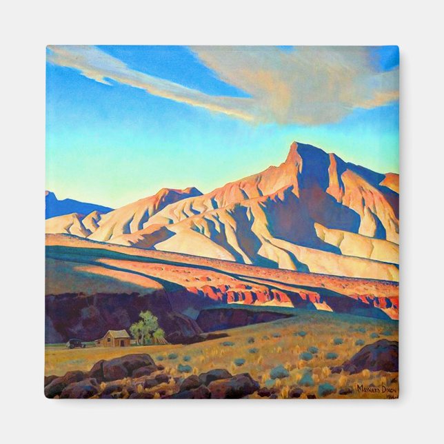 Maynard Dixon Zuhause der Wüstenrat Magnet (Vorne)