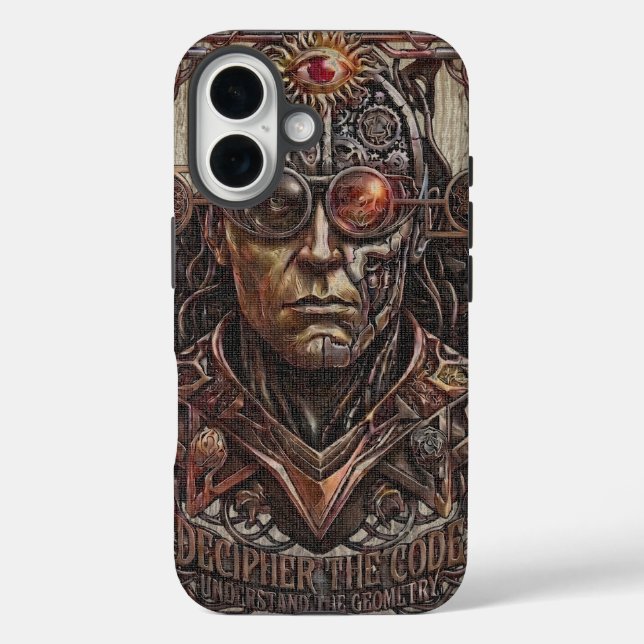 Maynard - Entschlüssle den Code Cyber-Okkult-Fall iPhone 16 Hülle (Rückseite)