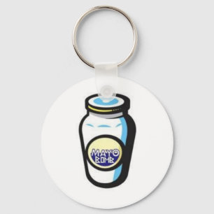 Mayo-Bomben-Glas-Schlüsselanhänger Schlüsselanhänger