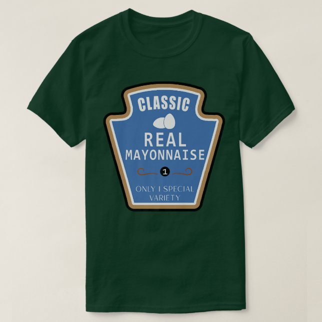 Mayo Condiment Couples and Group Halloween Costume T-Shirt (Design vorne)