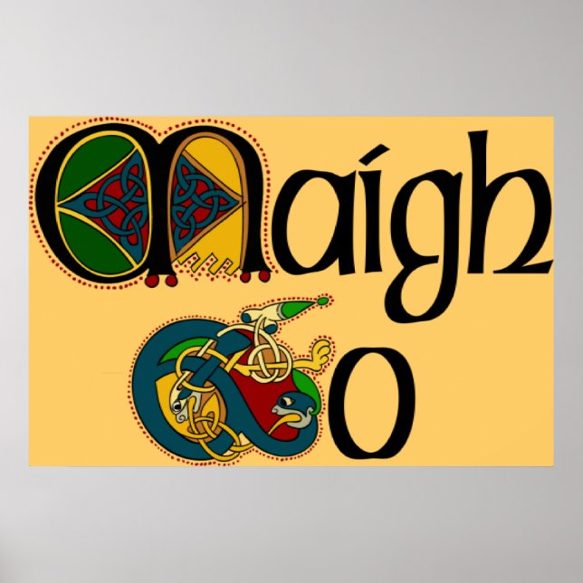 Mayo (Gaelic) Poster Print (Vorne)