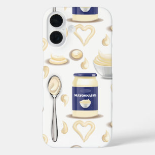 Mayo Mayonnaise Sahne-Spreizsauce iPhone 16 Hülle