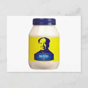 MAYO - Neue chinesische Mayonnaise Postkarte