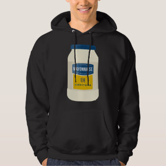 Mayonnaise auf Allem Mayo-Fan Lustige Gewürze Hoodie