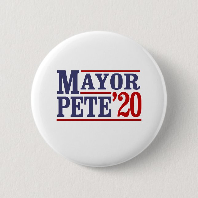 MAYOR PETE '20 BUTTON (Vorderseite)